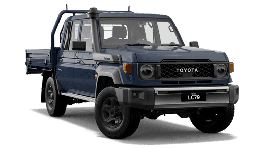 2025 Toyota LandCruiser 79 GXL Double-Cab Cab-Chassis Differential Locks option