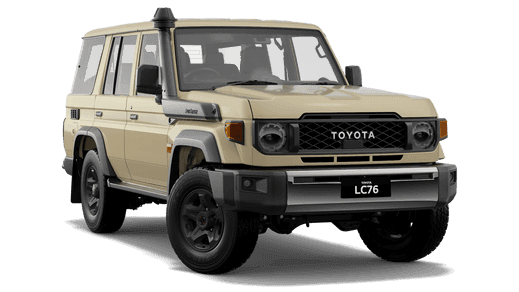 2025 Toyota LandCruiser 76 GXL Wagon Differential Locks option