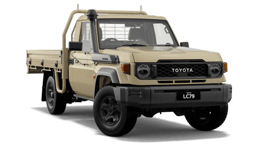 2024 Toyota LandCruiser 79 GX Single-Cab Cab-Chassis Differential Locks option