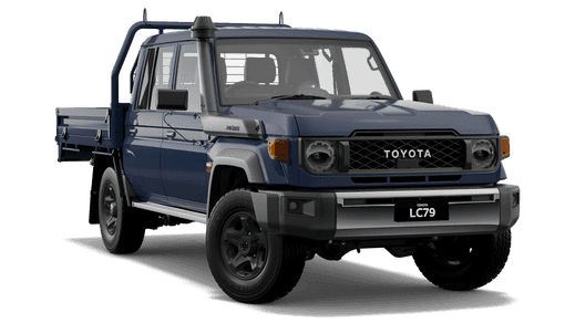 2024 Toyota LandCruiser 79 GXL Double-Cab Cab-Chassis Differential Locks option