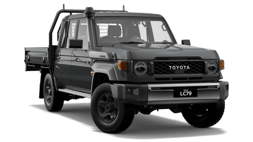 2024 Toyota LandCruiser 79 GXL Double-Cab Cab-Chassis Differential Locks option