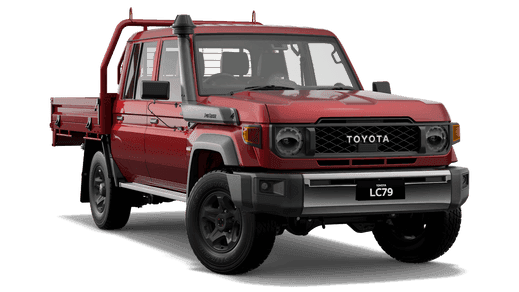 2025 Toyota LandCruiser 79 GXL Double-Cab Cab-Chassis Differential Locks option
