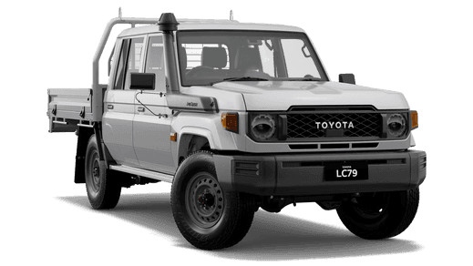 2025 Toyota LandCruiser 79 WorkMate Double-Cab Cab-Chassis Differential Locks option