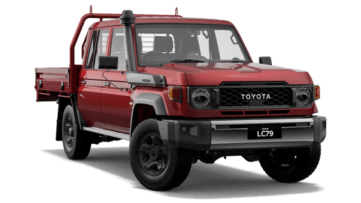 2024 Toyota LandCruiser 79 GXL Double-Cab Cab-Chassis Differential Locks option