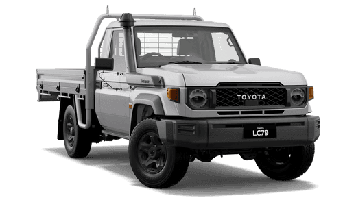 2024 Toyota LandCruiser 79 GX Single-Cab Cab-Chassis Differential Locks option