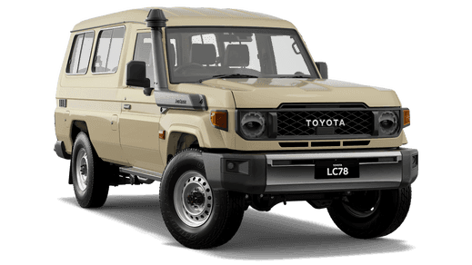 2025 Toyota LandCruiser 78 GXL Troop Carrier Differential Locks option