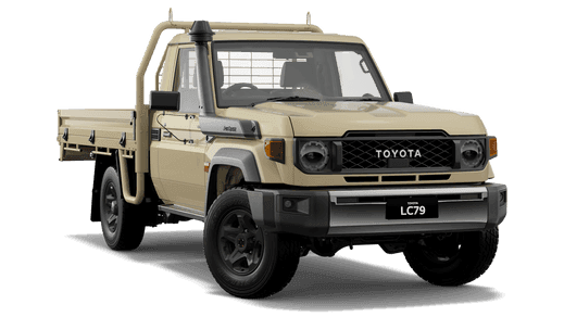 2025 Toyota LandCruiser 79 GXL Single-Cab Cab-Chassis Differential Locks option