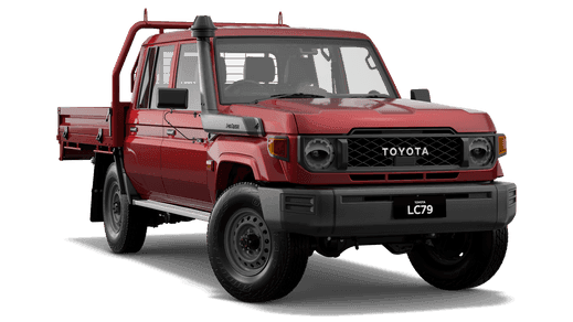 2025 Toyota LandCruiser 79 WorkMate Double-Cab Cab-Chassis Differential Locks option